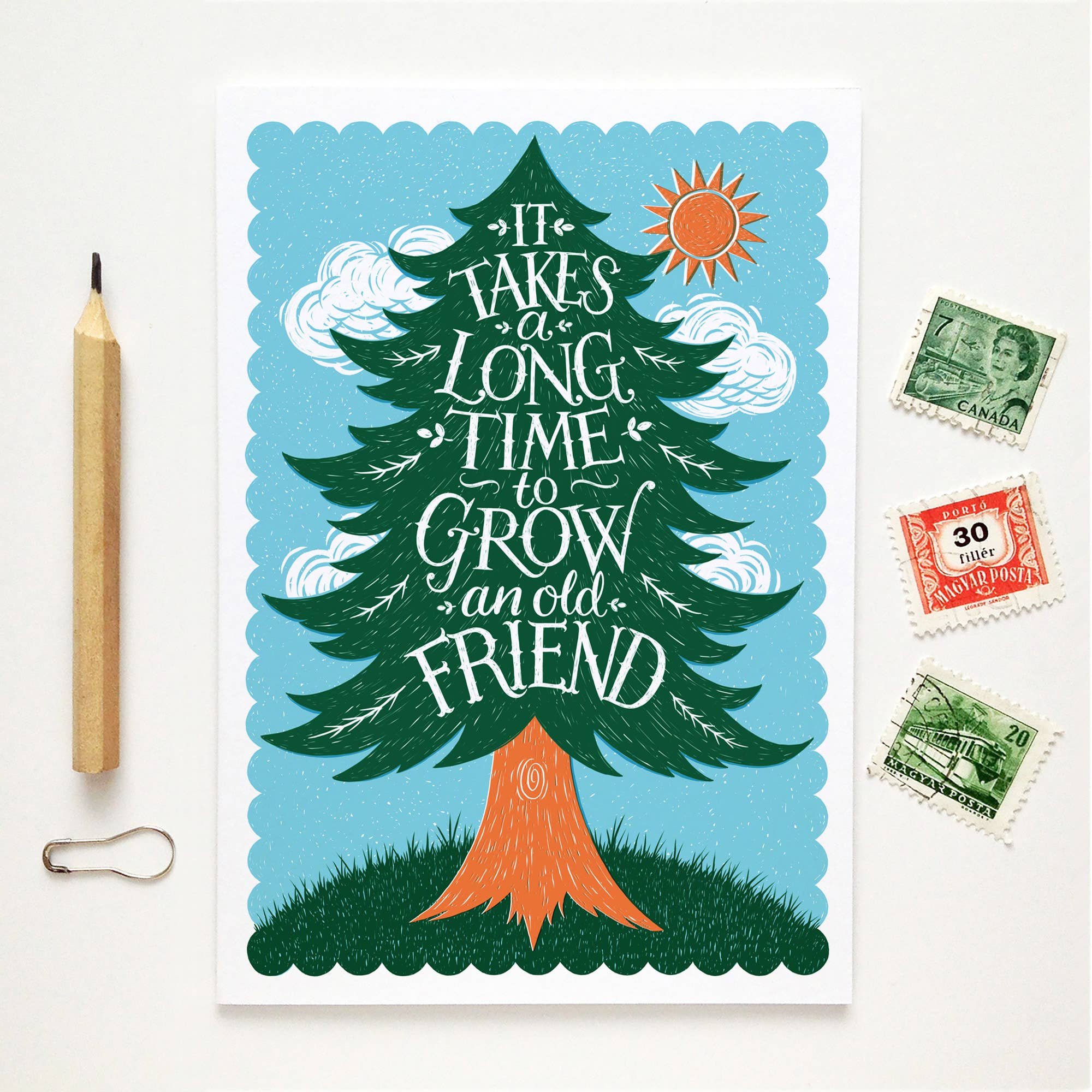 Alexandra Snowdon – wholesale Friendship card – Big Tree Friendship Card6