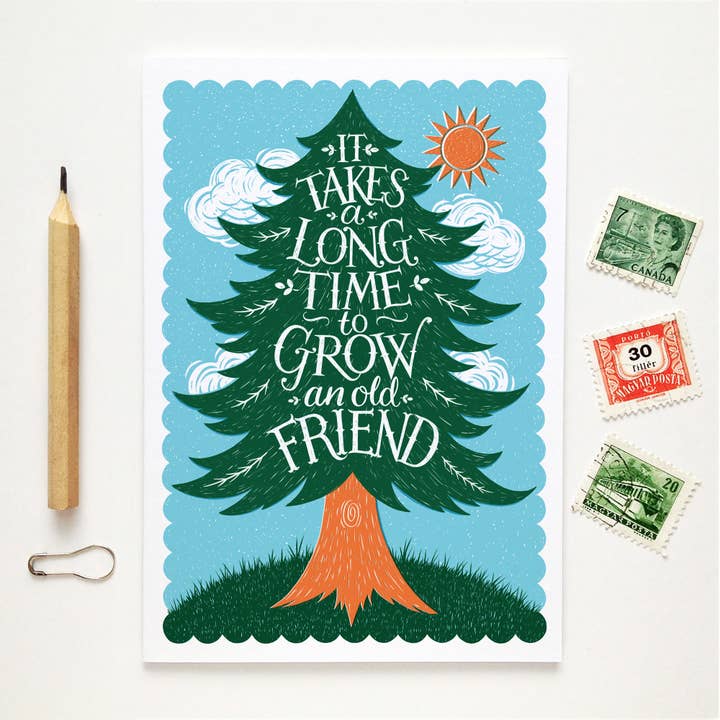 Alexandra Snowdon – wholesale Friendship card – Big Tree Friendship Card6