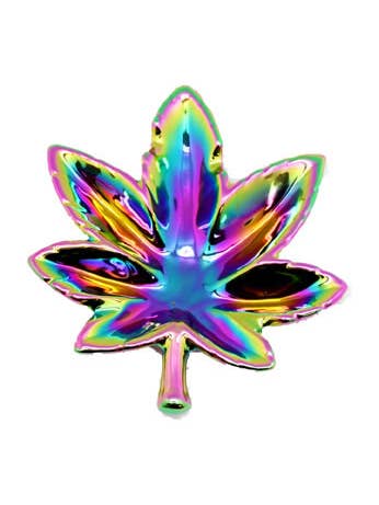 Porcelain Leaf Ashtray for wholesale by Fantasy Gifts