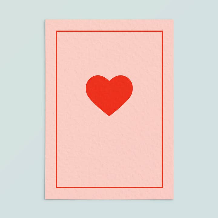 Casual Card | Heart voor wholesale door Likestationery