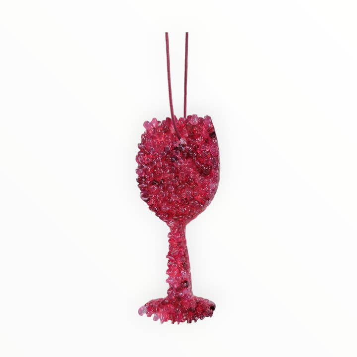 Wine Glass Air Freshener for wholesale by Pic's & Wic's LLC