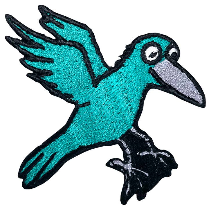 Bird Character Sew On Patch for wholesale by Pawprint Family