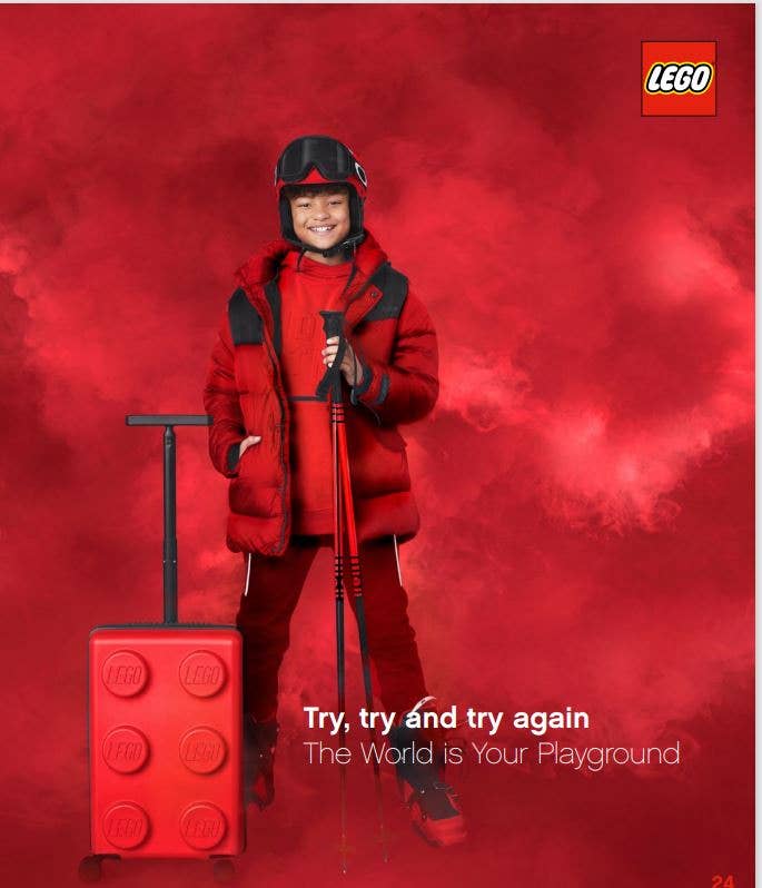 FUL Luggage (Concept One) – wholesale Luggage – LEGO® Signature Brick Red 22" Carry-on Luggage8