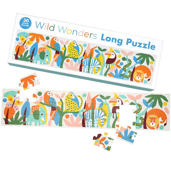 Langes Puzzle (1 Meter) - Wilde Wunder für den Großhandel von Rex B2B - Europe