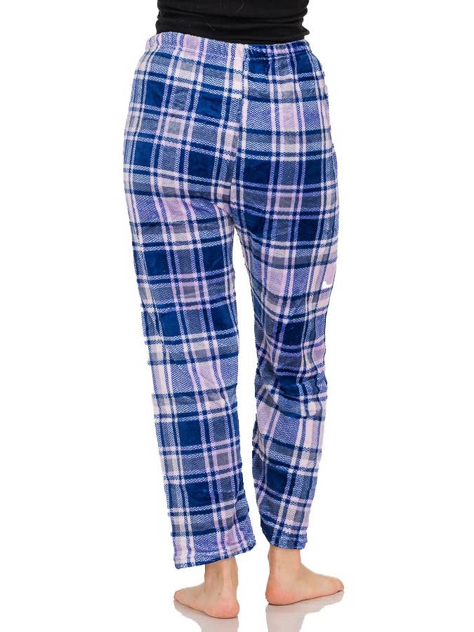 Cap Zone - Wholesale Sleepwear Bottom - Women's - Fuzzy Plush Lounge Pajama Pants3
