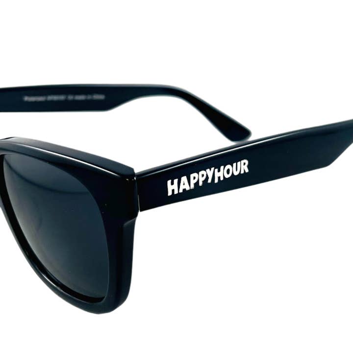 Happy Hour Shades | The Dylan's |Top Shelf | Gloss Black for wholesale by Happy Hour Shades