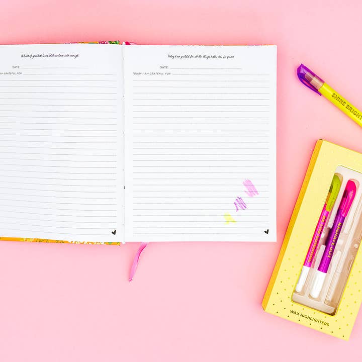 Taylor Elliott Designs - Wholesale Highlighter - Wax Highlighter Set - Motivational - Asst Clrs - 3 Piece Set1