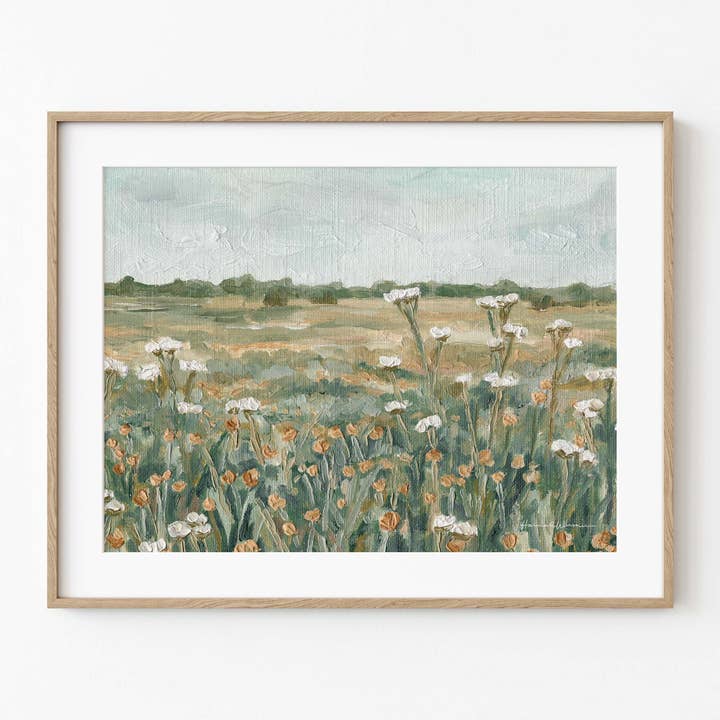 Hannah Weisner Art - Wholesale Art Print - "Kahle Wildflowers" Print