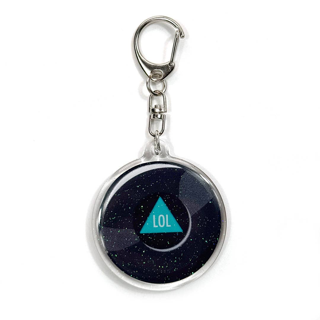 Smarty Pants Paper - Wholesale Keychain - Women's - 8 Ball Keychain1