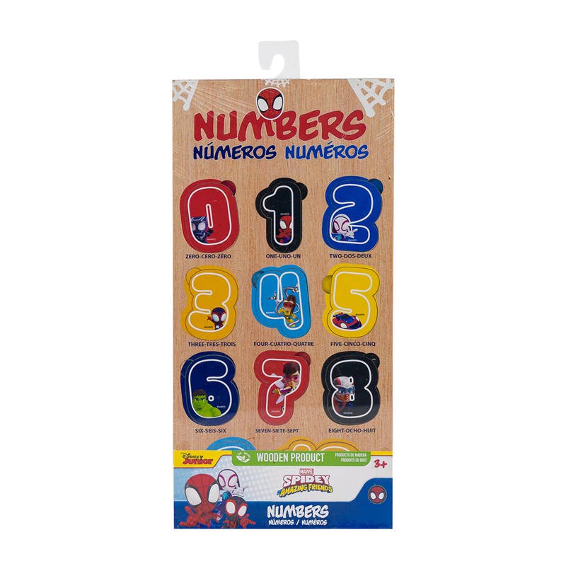 Deluxe Import Trading - Wholesale Puzzle - Kids - PUZZLE NUMBERS   SPIDEY0