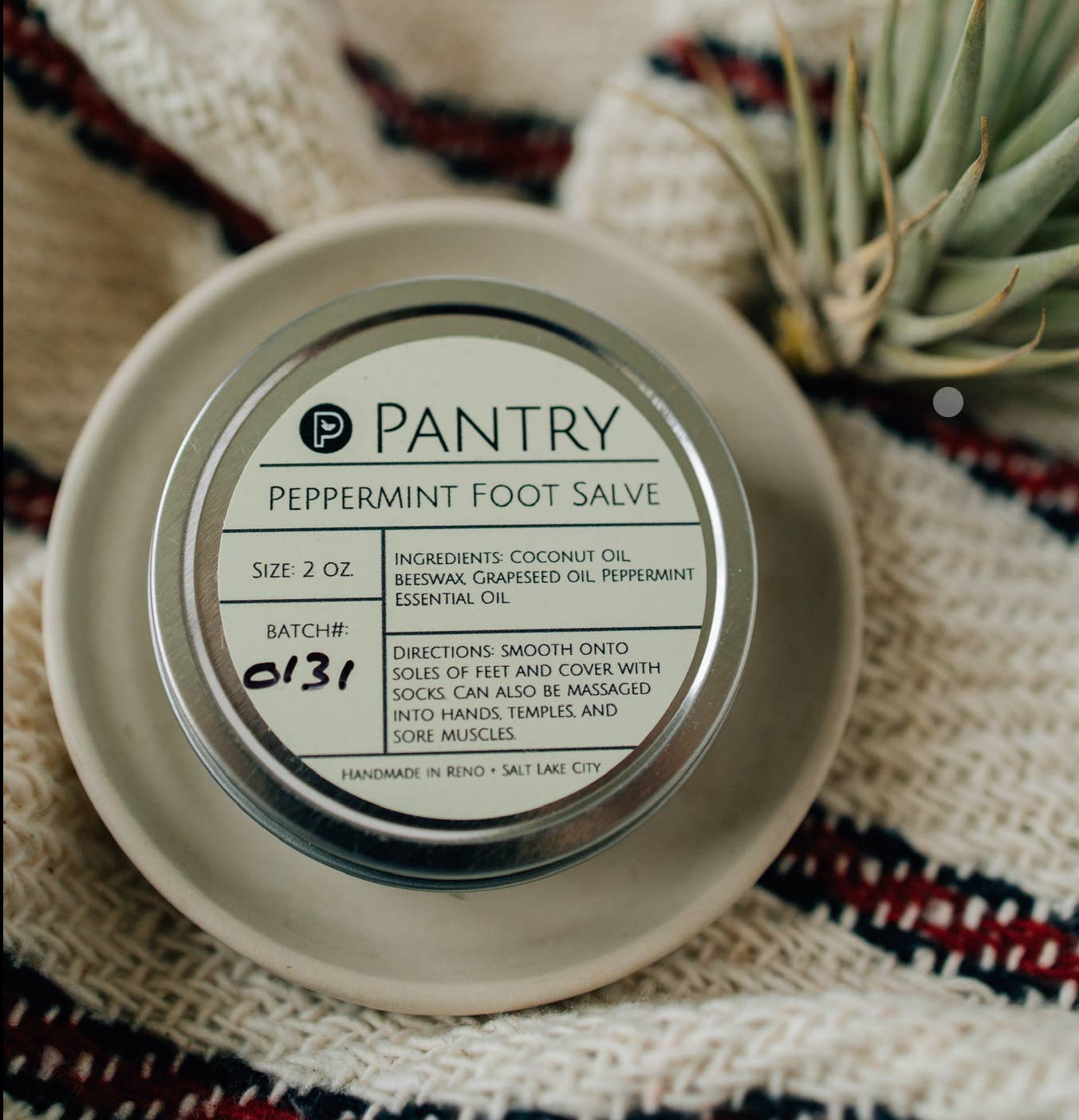 Pantry Products - Skin, Body, + Wellness - Wholesale Foot Cream - Peppermint Foot Salve - Natural Pedicure + Heel Balm2