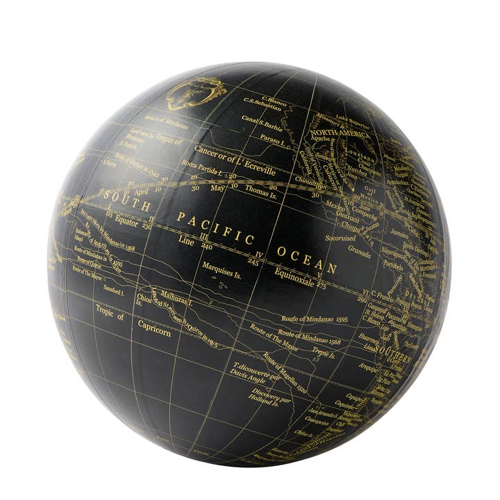 Paradox Collections - Wholesale Desk globe - Discovery Sphere, Black0