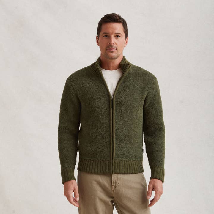 Chaquetas para hombre - Cozy Full Zip para venta al por mayor de Kashwere Apparel