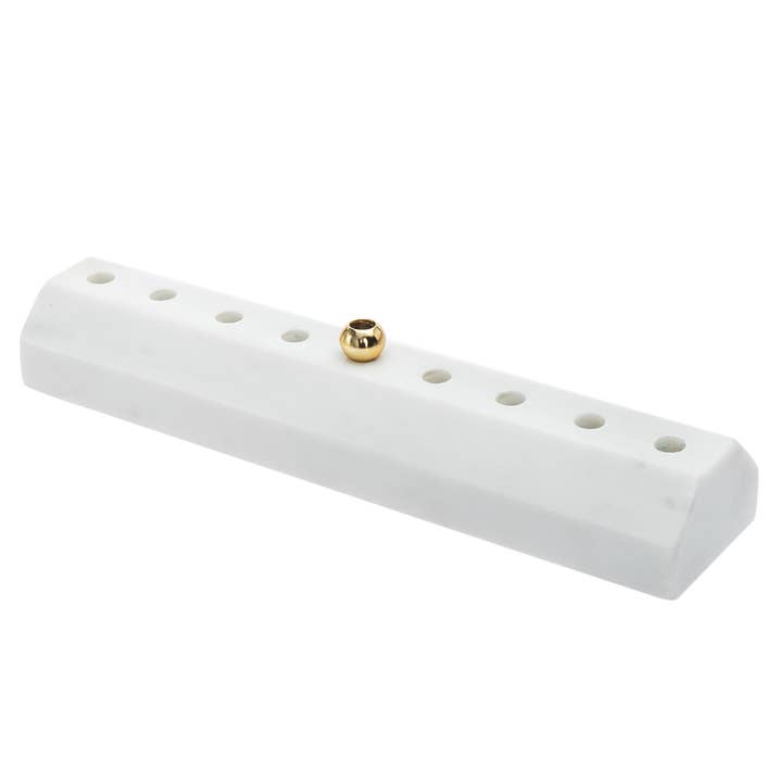 Godinger - Wholesale Menorah - Faceted Marble Menorah1