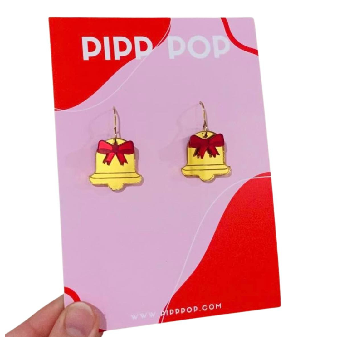 Pipp Pop - Wholesale Dangle Earrings - Jingle Bells Dangles1
