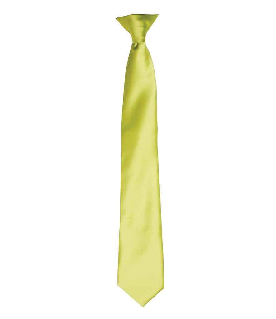 Pierre Francis – wholesale Necktie – Men’s – Premier - 'Colours' Satin Clip Tie11