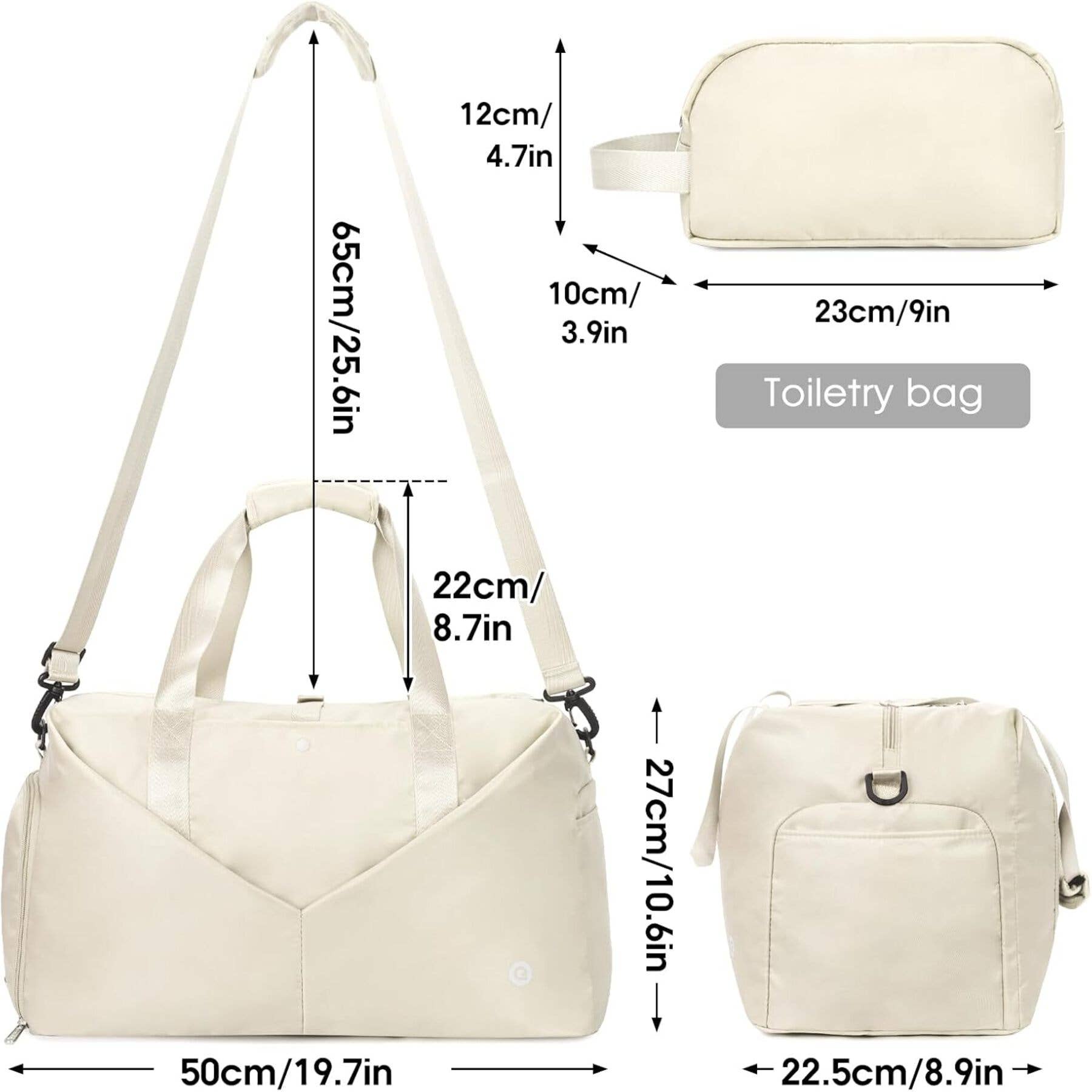 wandf – Großhandel Weekender-Tasche – Damen – Ceneda 20" Sporttasche mit Nassfach und Schuhfach34