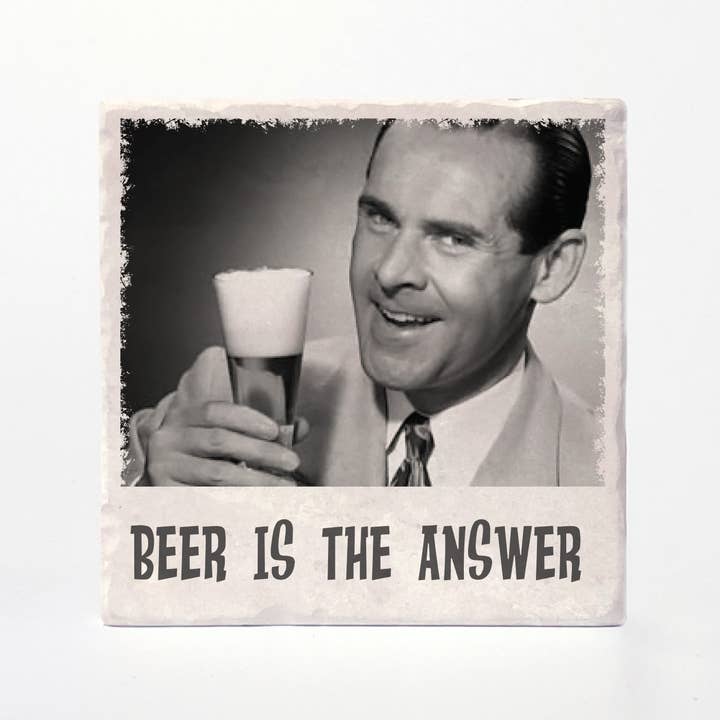 Versatile Coasters Canada - Wholesale Coasters - Retro Drunk Guys Coasters2