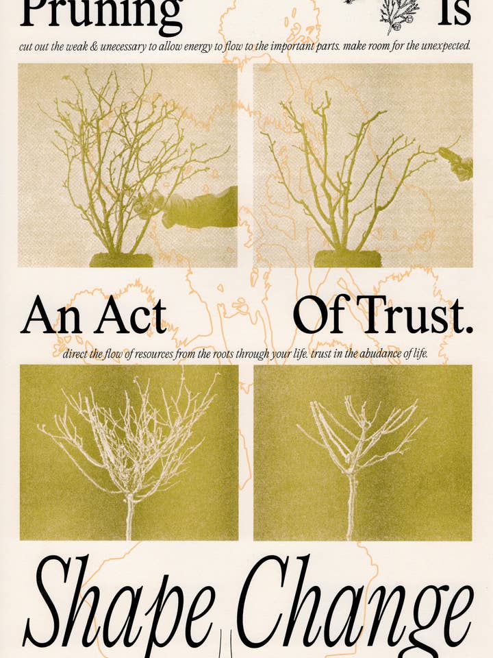 Affiche de taille pour la vente par Secret Riso Club