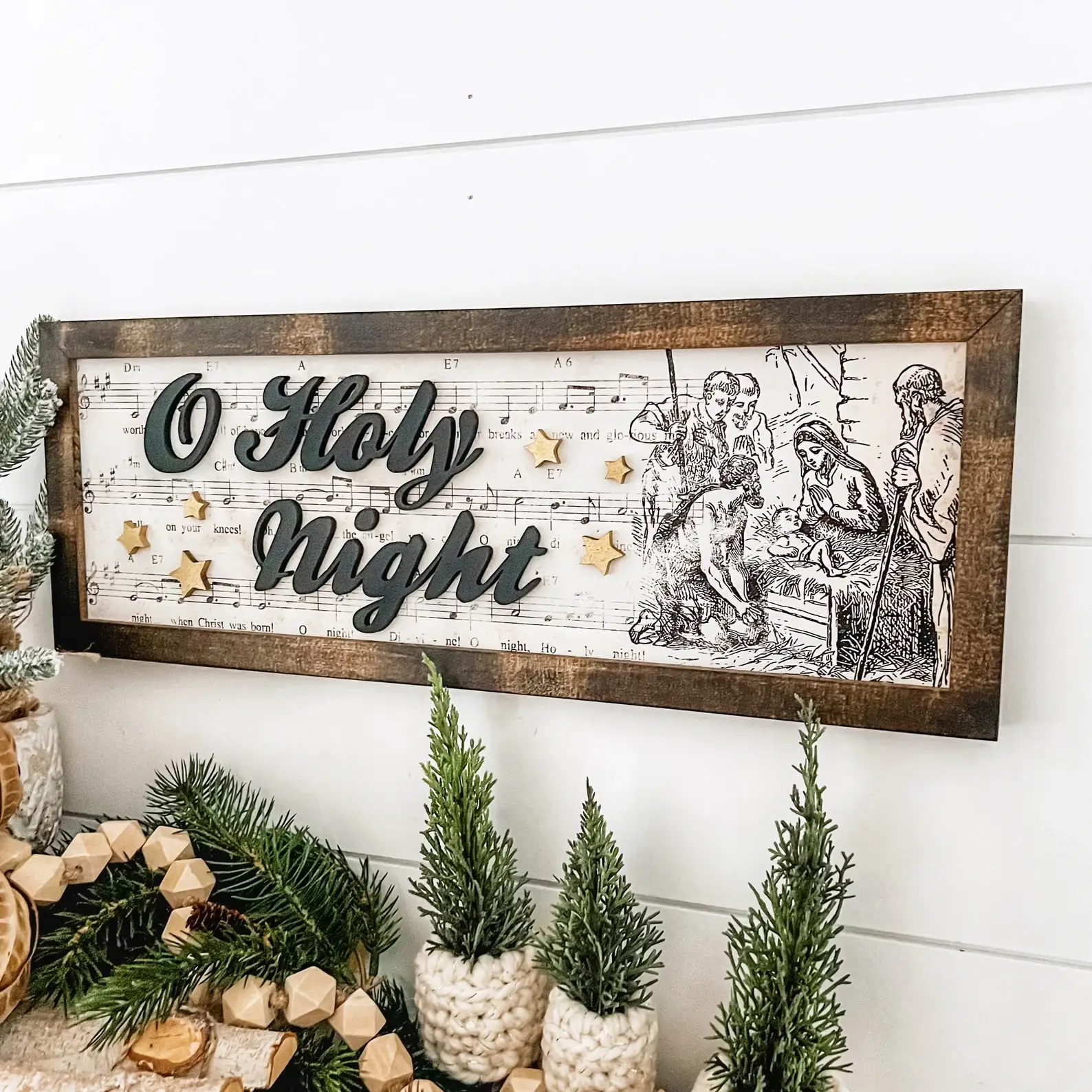 WillowBee Signs & Designs - Wholesale Sign - Oh Holy Night Christmas Sign3