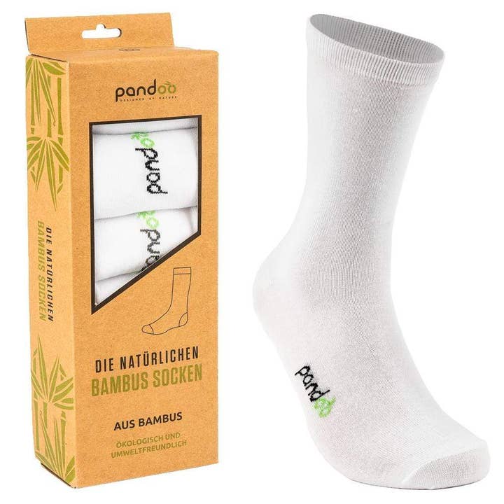 Pandoo - Vente Chaussettes – unisexe - Chaussettes d’affaires en bambou | Lot de 6