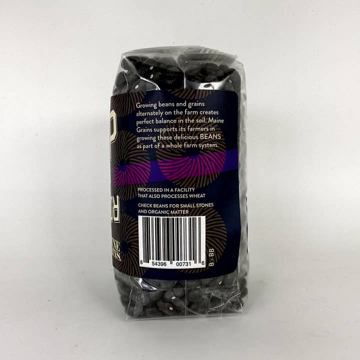 Maine Grains - Wholesale Beans - Organic Black Beans / 12x1#2