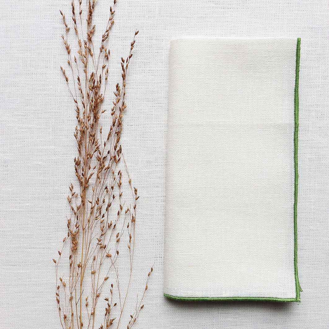 Giardino Segreto - Wholesale Dinner & Cloth Napkin - 100% linen napkin CORDONCINO3