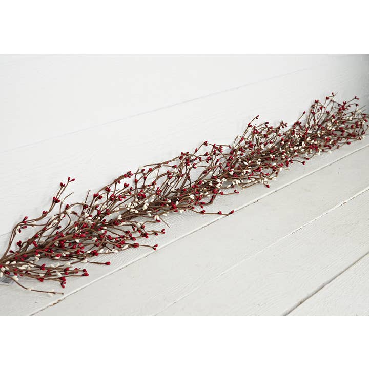 Holiday Depot Inc. - Wholesale Bunting/Garland - ISB13000BC- 4.5ft Pips Garland-Burgundy Cream3