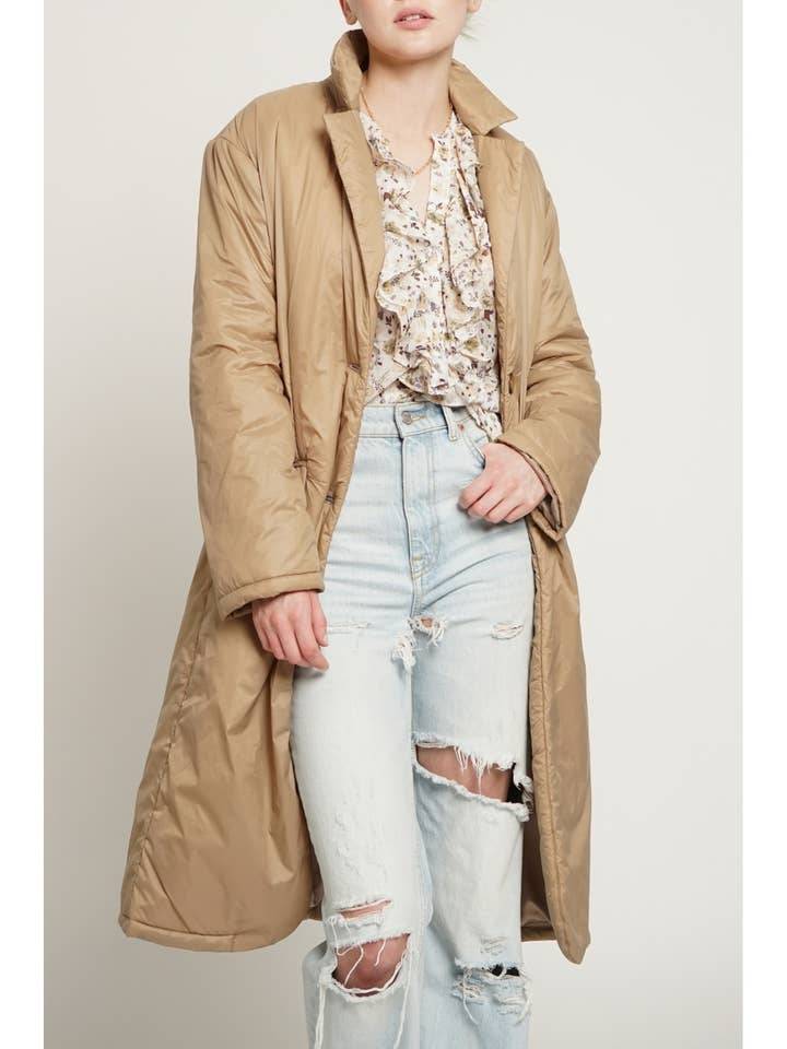 LYS POLSTRING MIDI FRAKKE for engroshandel hos Sans Souci