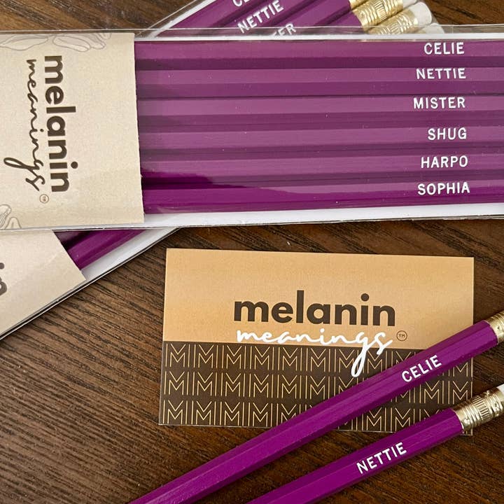 Set di Matite Viola per la vendita all'ingrosso da parte di Melanin Meanings