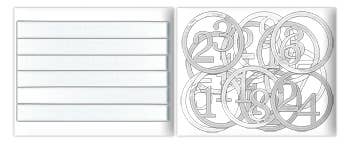 URSUS® / Buntpapierfabrik Ludwig Bähr GmbH & Co. KG - Wholesale Advent calendar - Advent calendar book “Stars”13