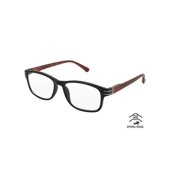 Shark Eyes, Inc - Wholesale Eyeglasses - Unisex - Reading Glasses Mens Womens Unisex 24 PC Counter Wood Tone3