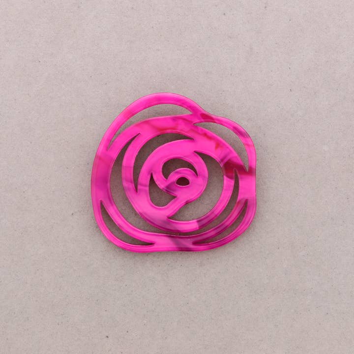 Resin Brooch Hollow Flower(B) for wholesale by Sonata