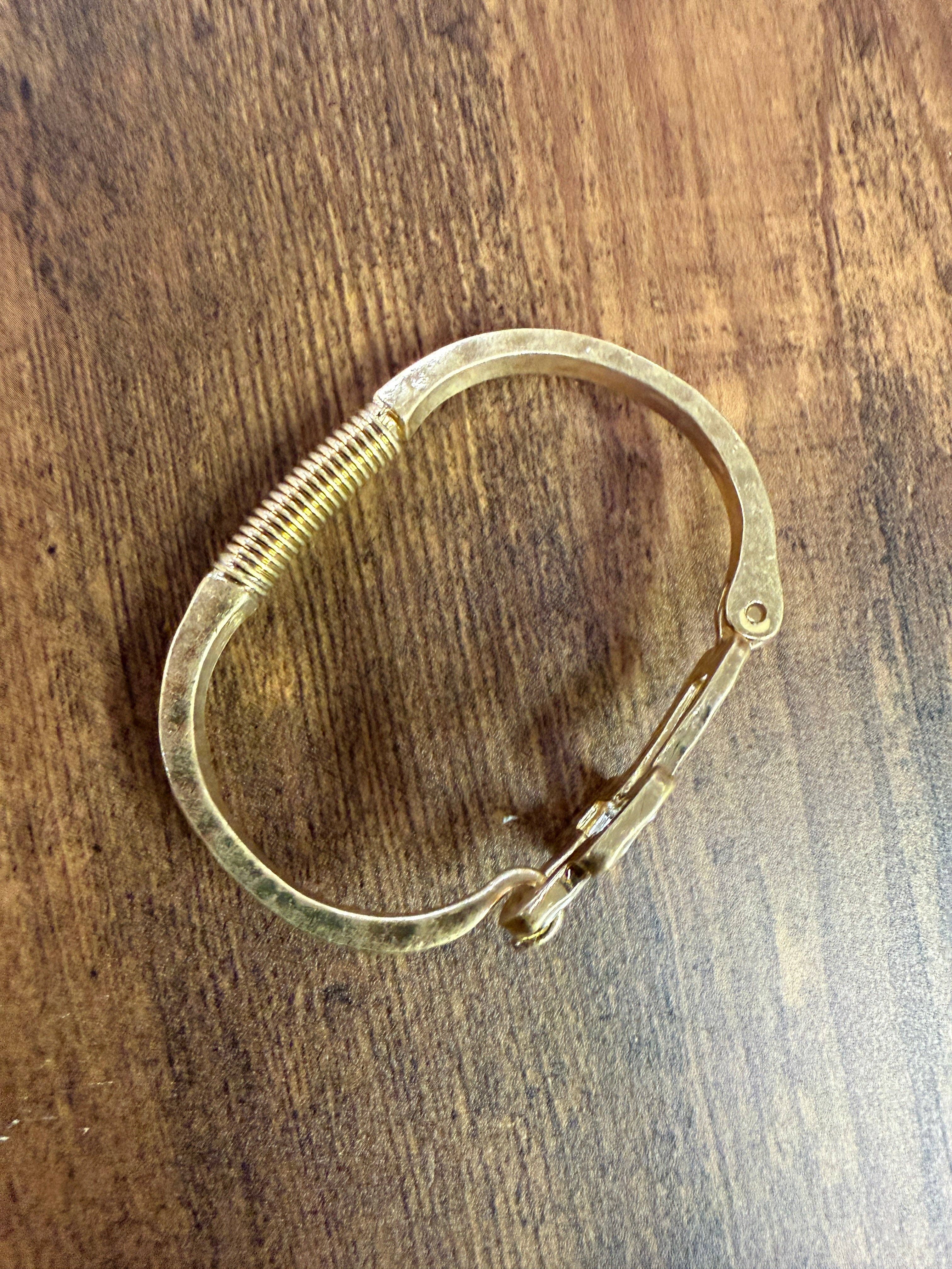 Paco Designs - Wholesale Cuff Bracelet - Beautiful Mixed Metal Cross Cuff Bracelet Gold OR Silver3