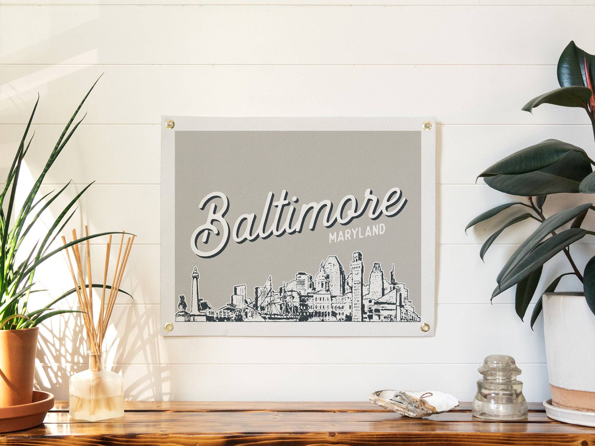 Benoit's Design Co. - Wholesale Sign - Baltimore, Maryland Felt Banner0
