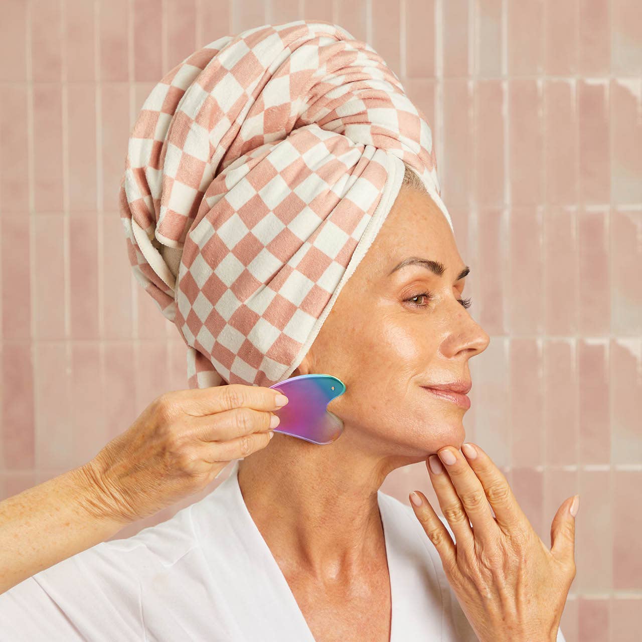 KITSCH - Wholesale Gua Sha Tool - Kitsch Stainless Steel Gua Sha - Iridescent1