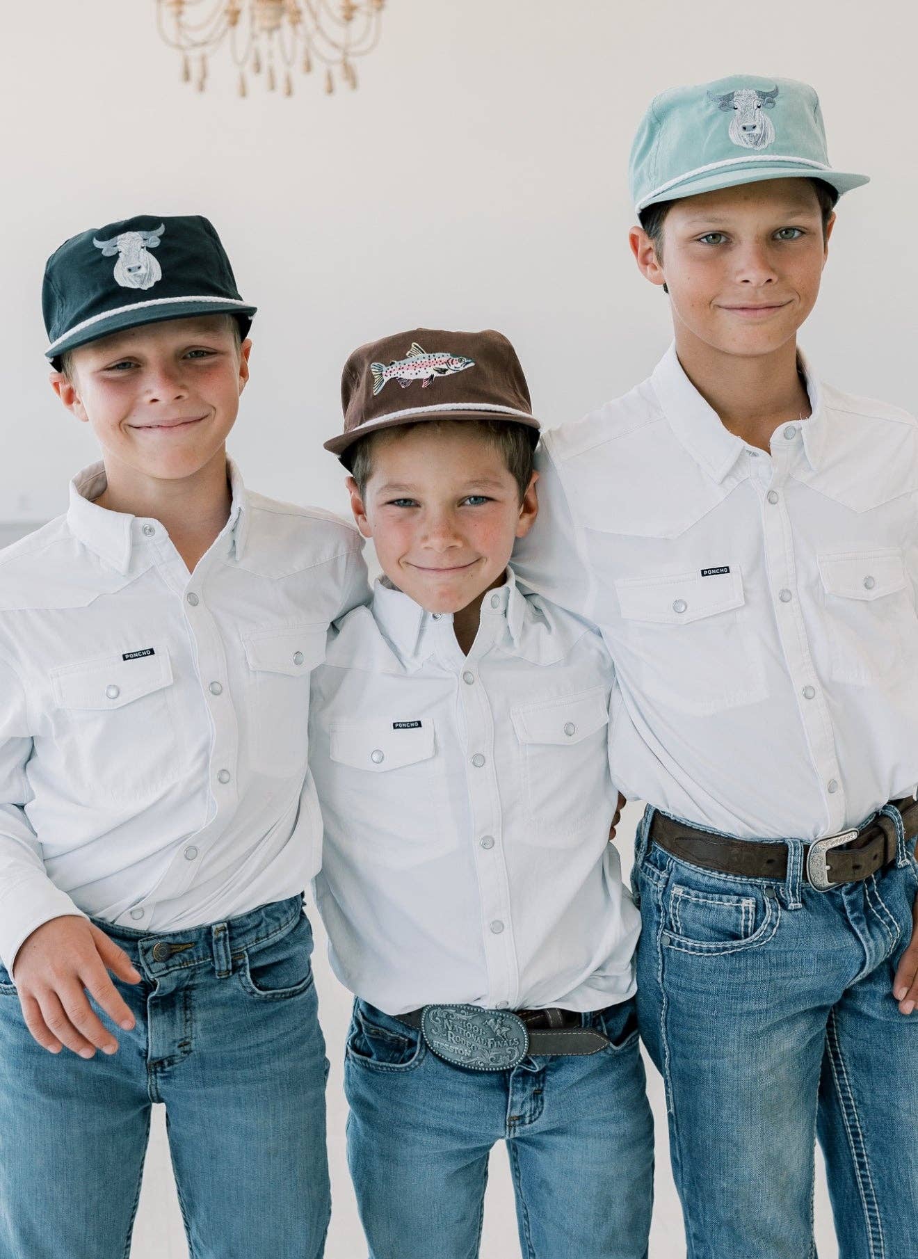 Lischka Brothers – wholesale Baseball cap – Kids – Rainbow Trout Hat2