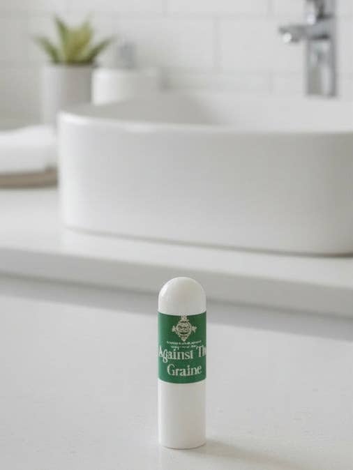 Against the Graine Nasal Inhalation Stick for wholesale by Blissfully Rooted LLC
