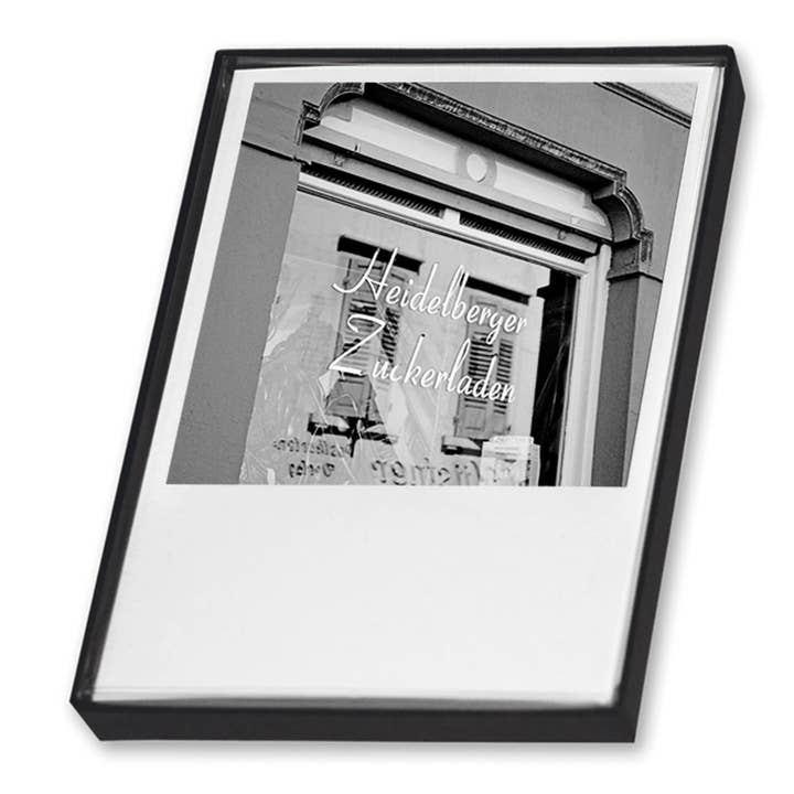 Conjunto de cartões postais de Heidelberg: 10 cartões postais em uma linda caixa de presente por atacado de COGNOSCO