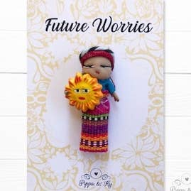 Guatemalan Future Worries Worry Doll for wholesale by Pippa & Ky