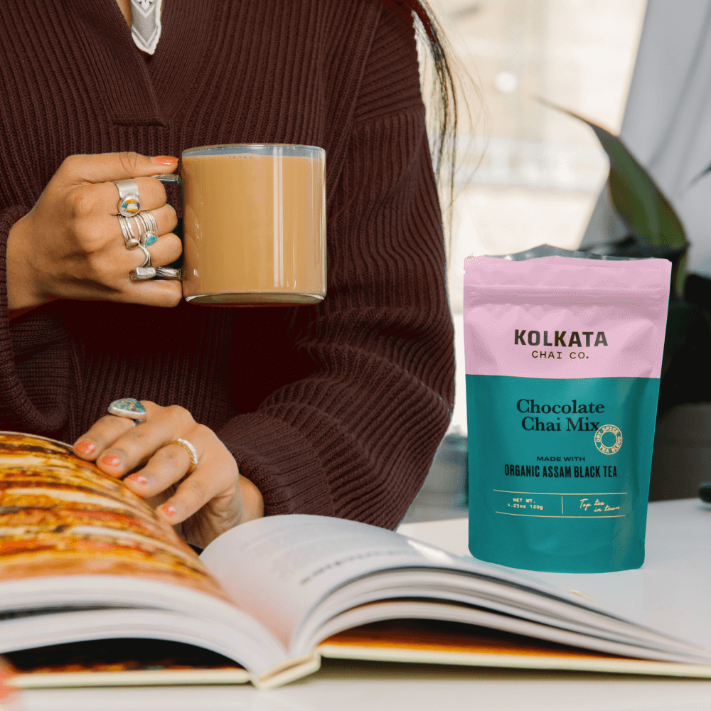 KOLKATA CHAI CO - Wholesale Loose Tea - Chocolate Masala Chai Mix3