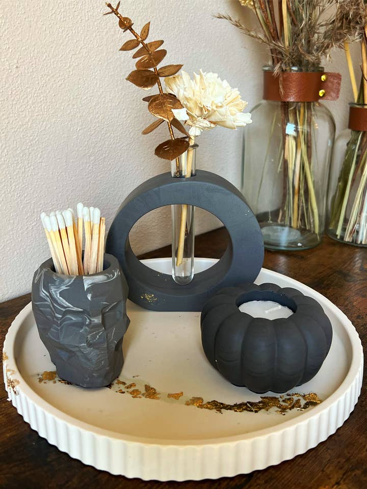 Skull Match Display for wholesale by Stone & Earth