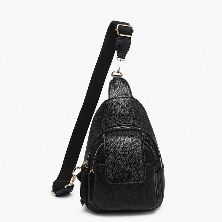 Jen & Co. - Wholesale Crossbody Bag - Women's - M2532 Sophia Sling Bag w/ Flapover Pocket