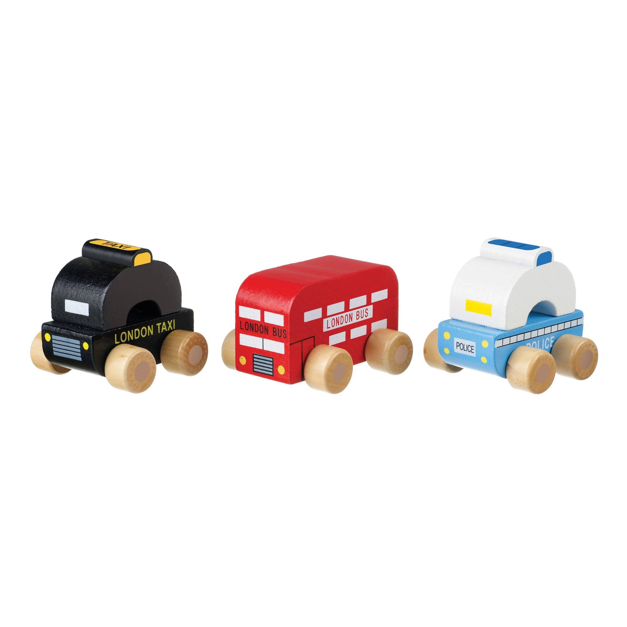 Orange Tree Toys – Carro/camião de brinquedo - Crianças por atacado – Primeiros veículos de madeira de Londres0