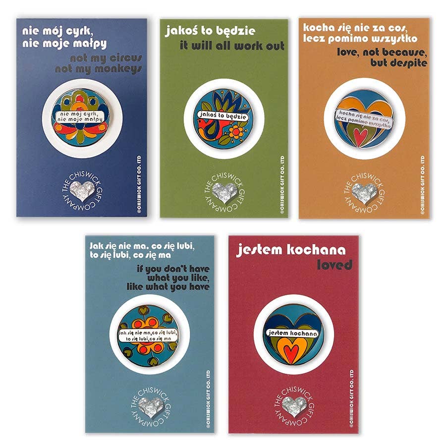 Two Little Boys - Vente Épinglettes/boutons - Badge en émail polonais Not My Circus, Not My Monkeys1