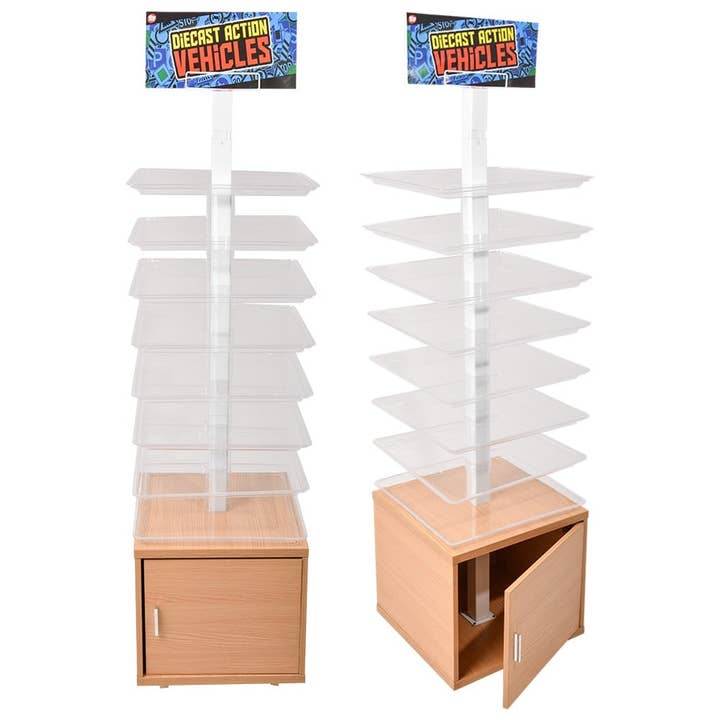 DISPLAY UNIT FOR TOY VEHICLES 67" LLB Car Toys for wholesale by La Luna Bella - Toys