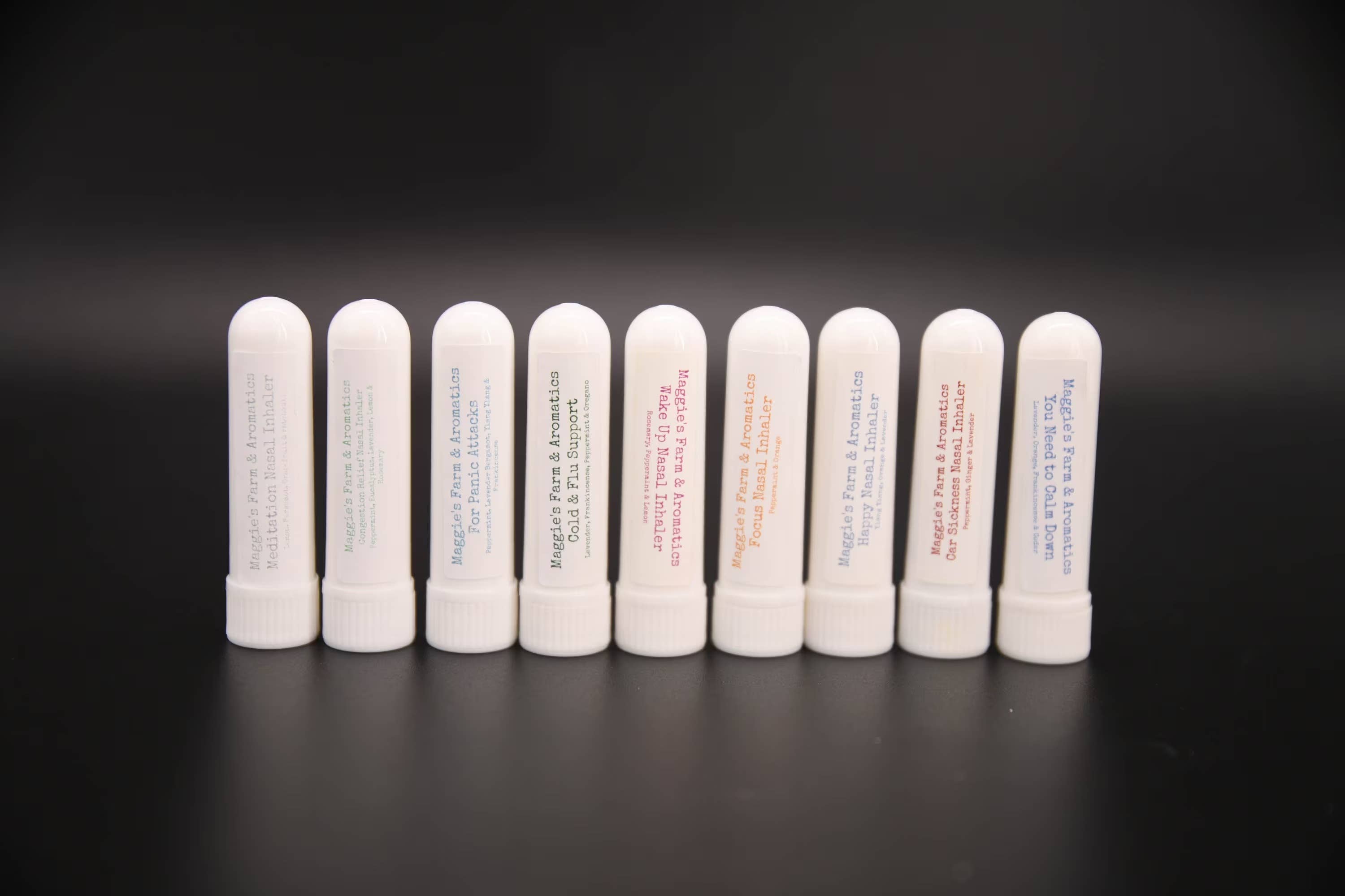 Maggie's Farm & Aromatics - Wholesale Aromatherapy Inhaler - Aromatherapy Nasal Inhaler0