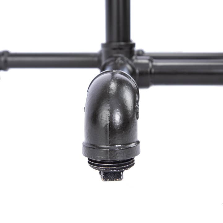 Store Supply Warehouse - Wholesale Retailer Display - Accessories - Boutique Pipe 4-Way Clothing Rack With Straight Arms9