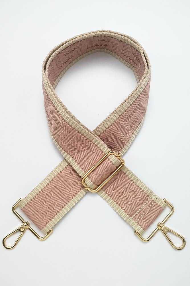 Hana - Vente Sangle pour sac – femme - Sangle pour sac à motif géométrique10