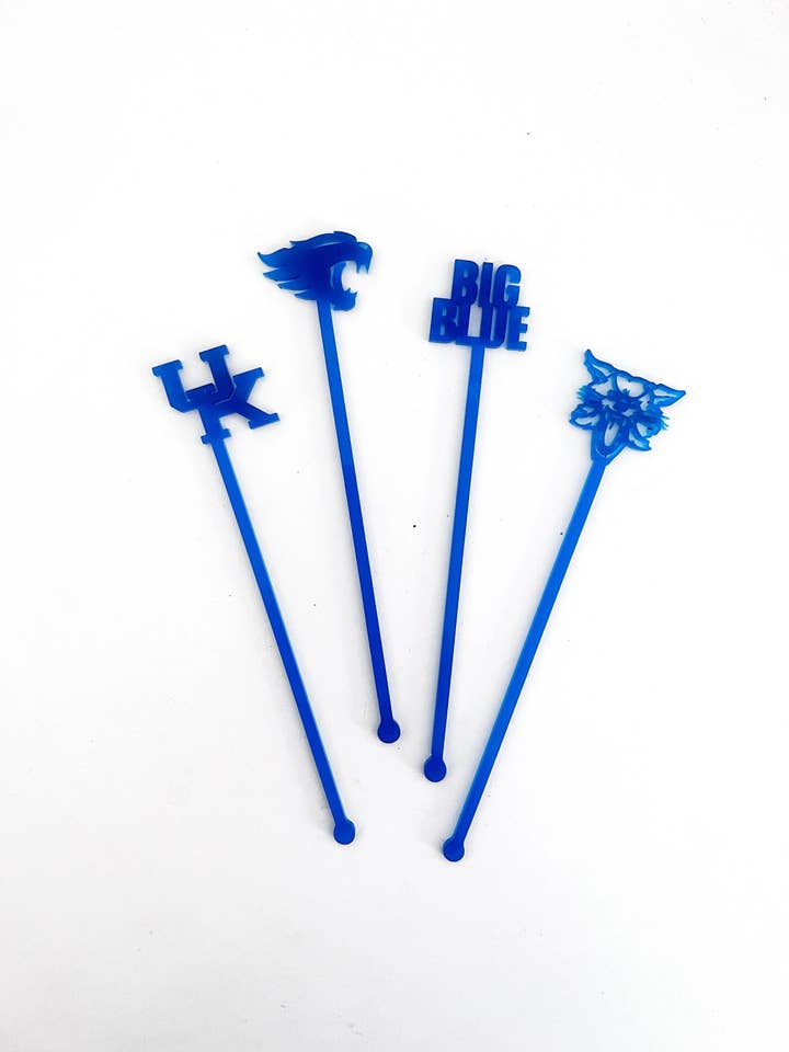 Kentucky Wildcats Stir Stick Set for wholesale by Lucky Lemon Paper Co.
